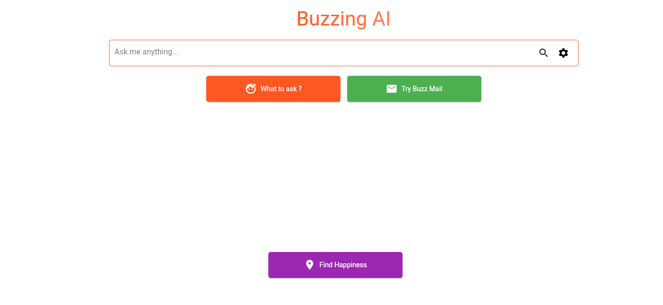Ask Buzzing AI