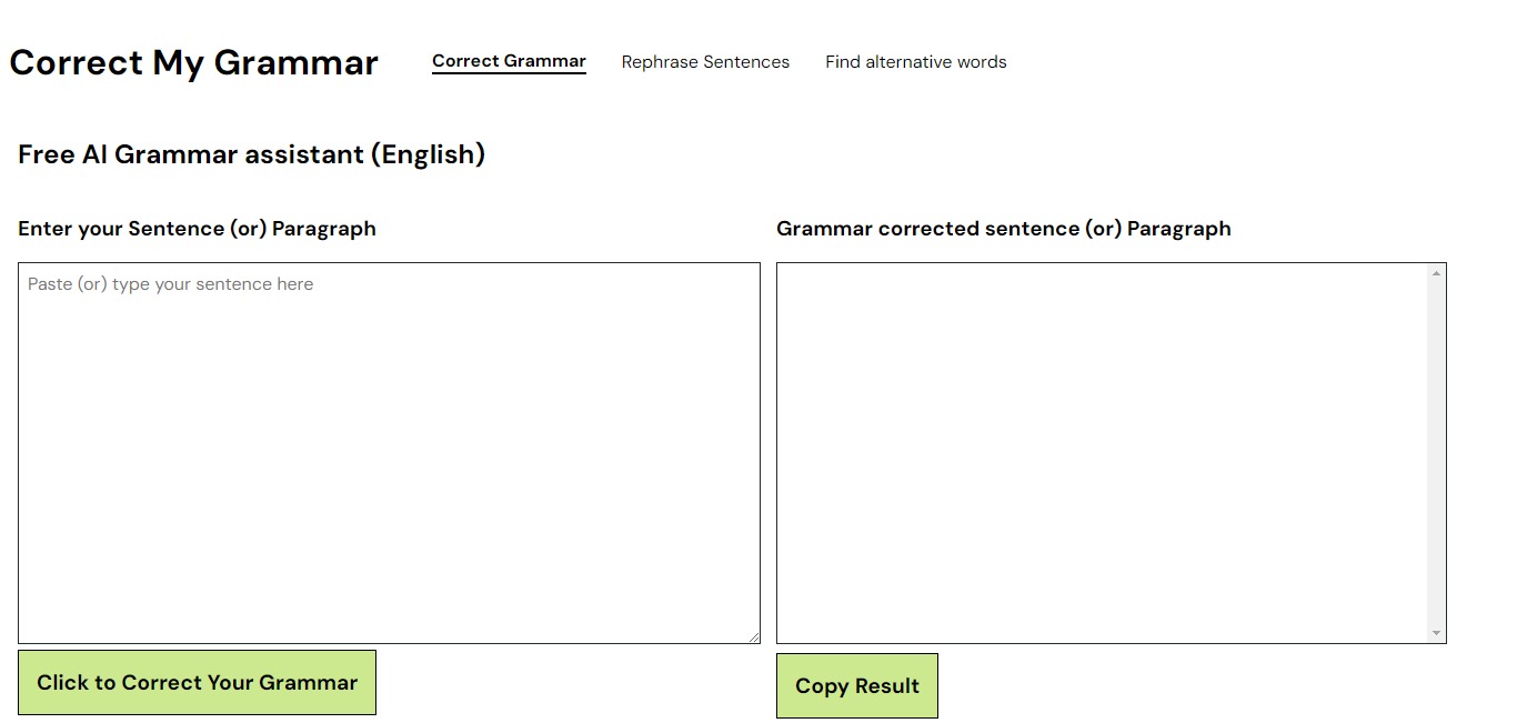 Correct My Grammar