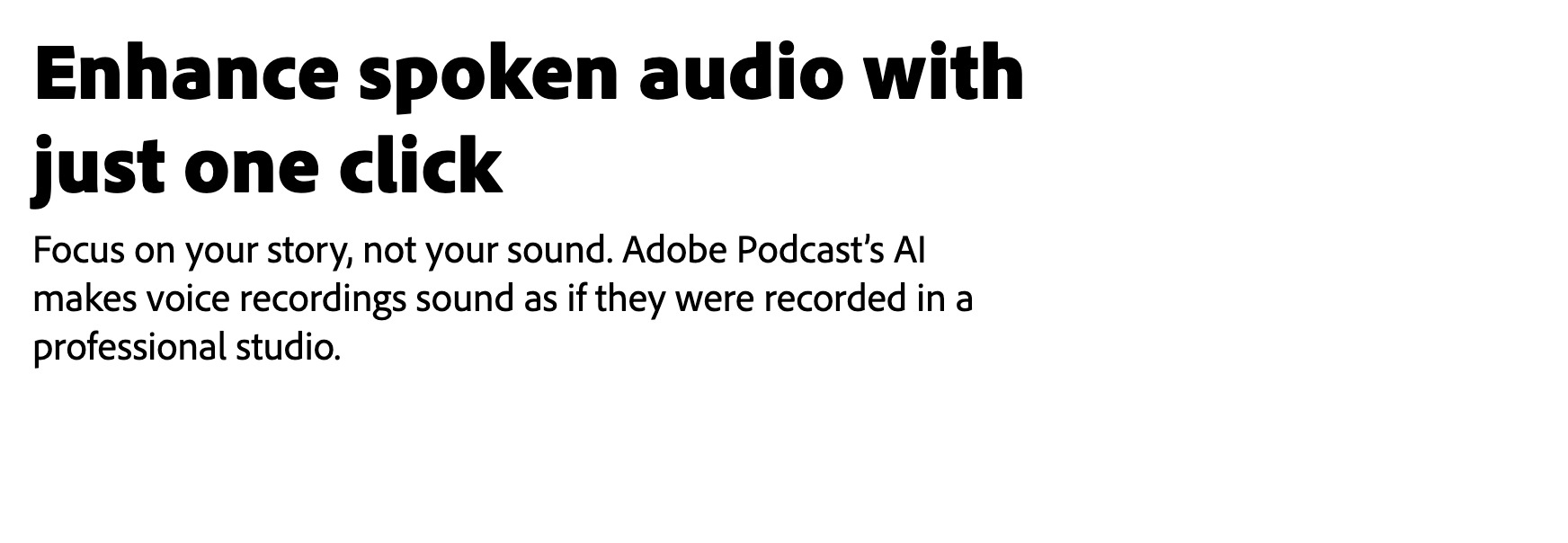 Adobe Podcast