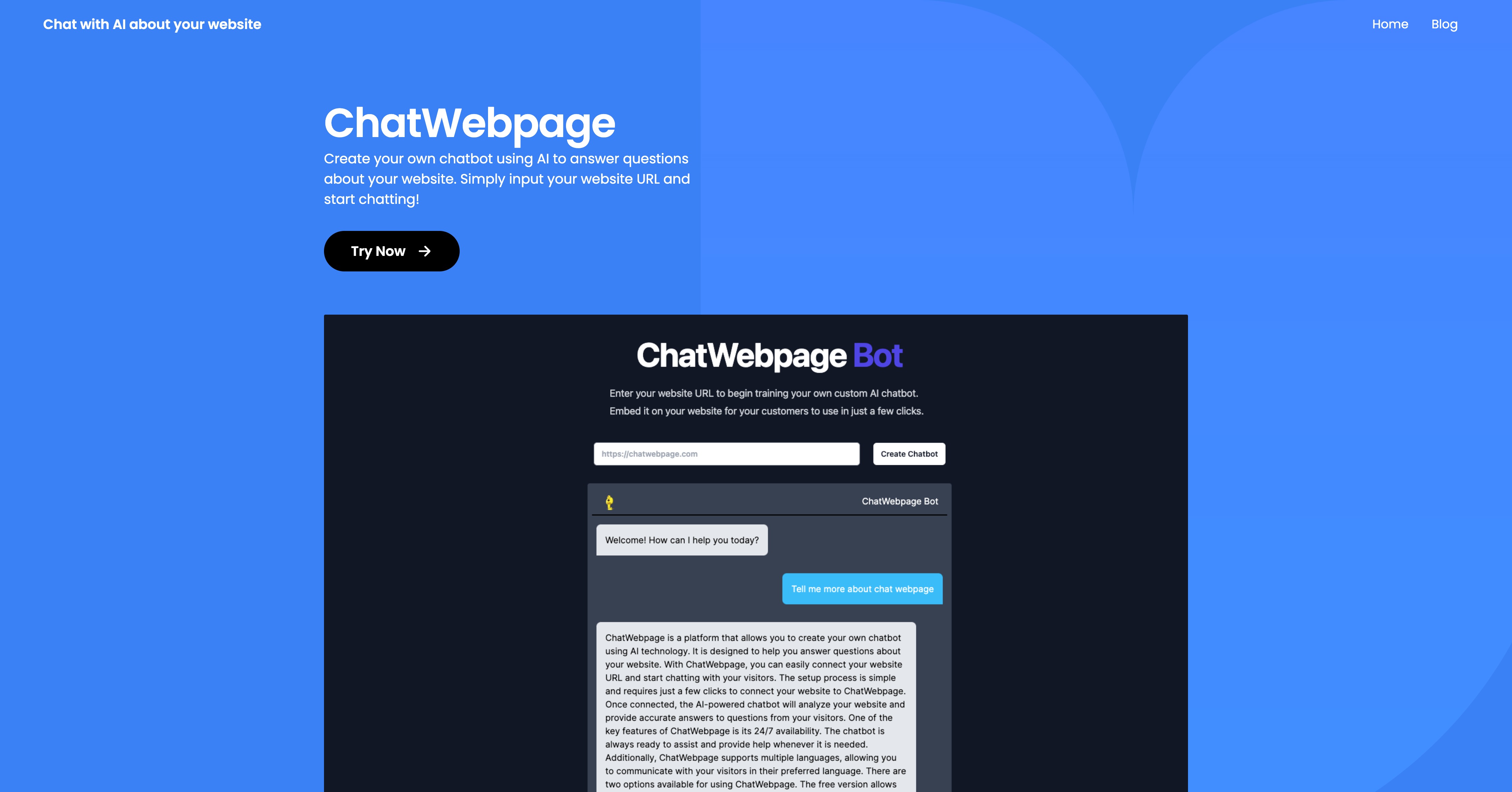 ChatWebpage