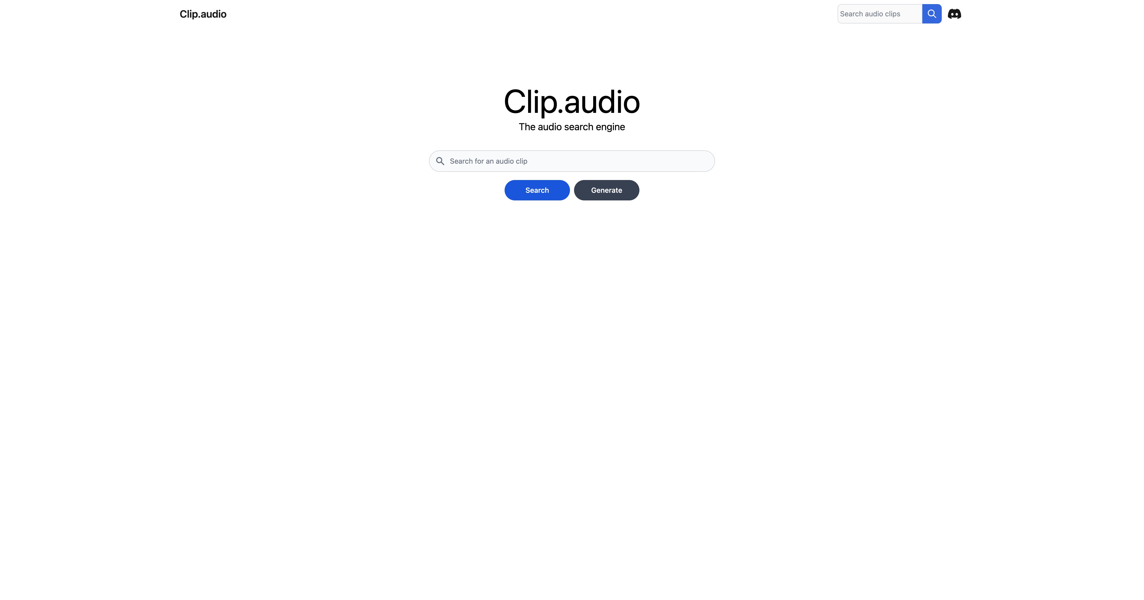 Clip audio