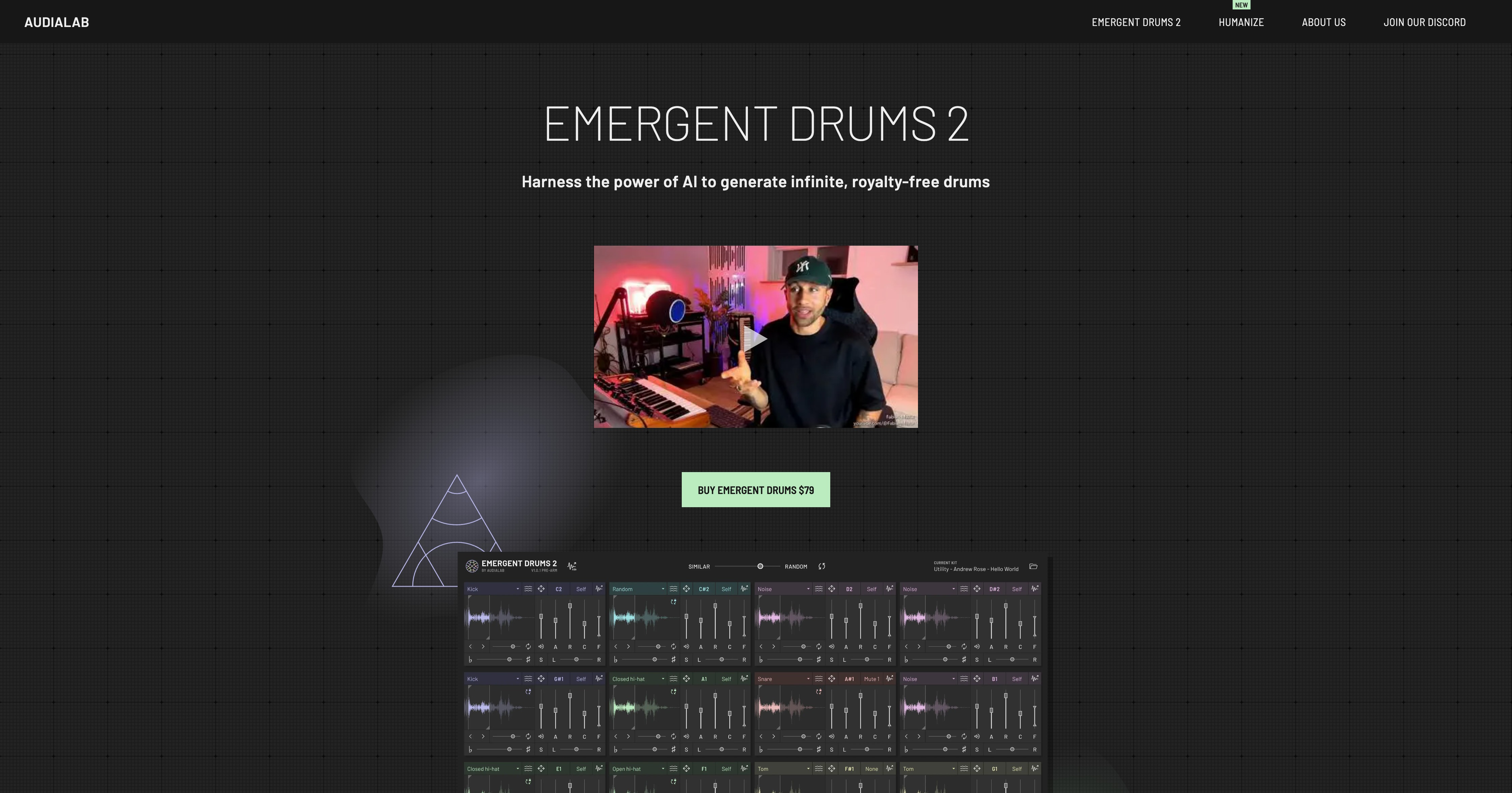 Emergent Drums