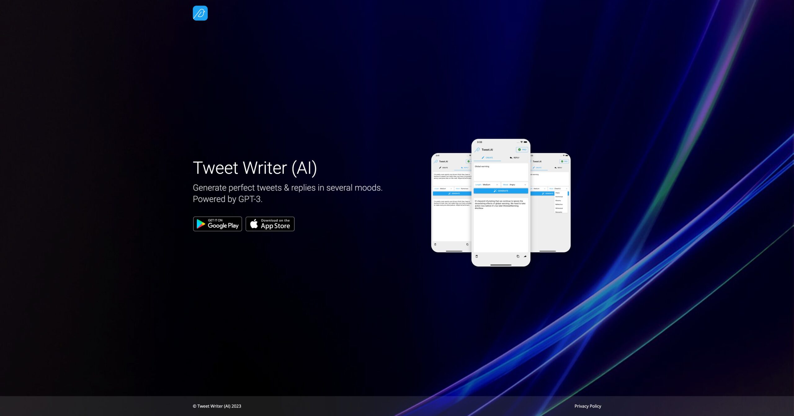 Best Writing AI Tools: Tweet Writer AI