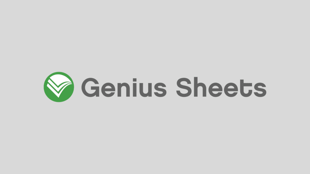 Genius-Sheets