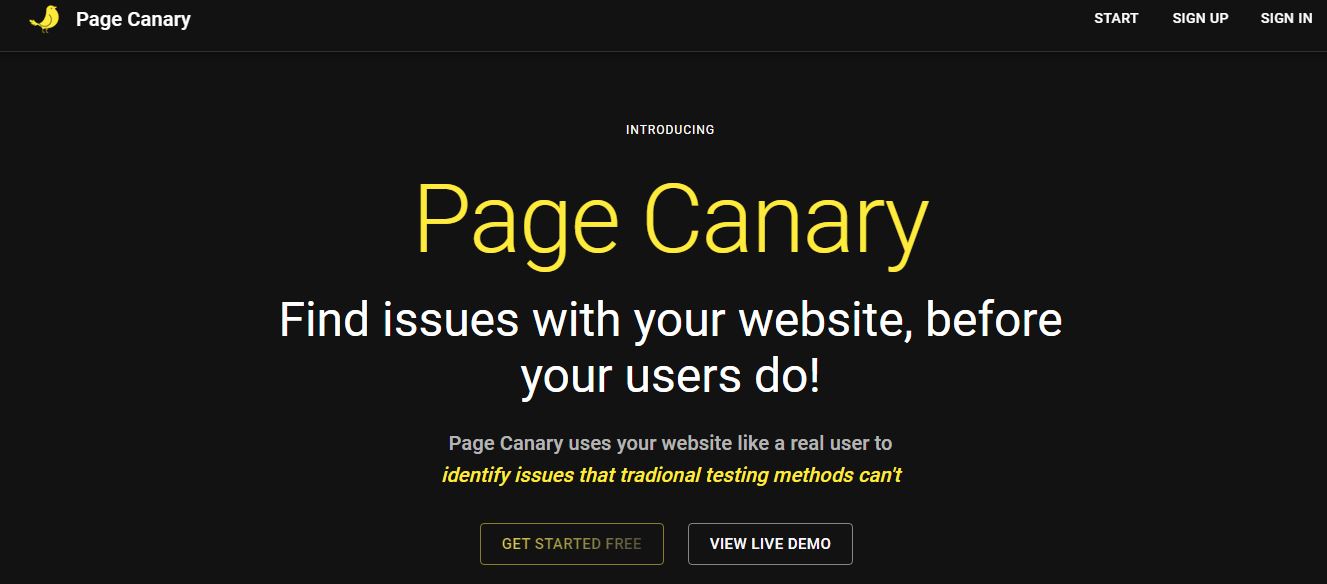 Page Canary