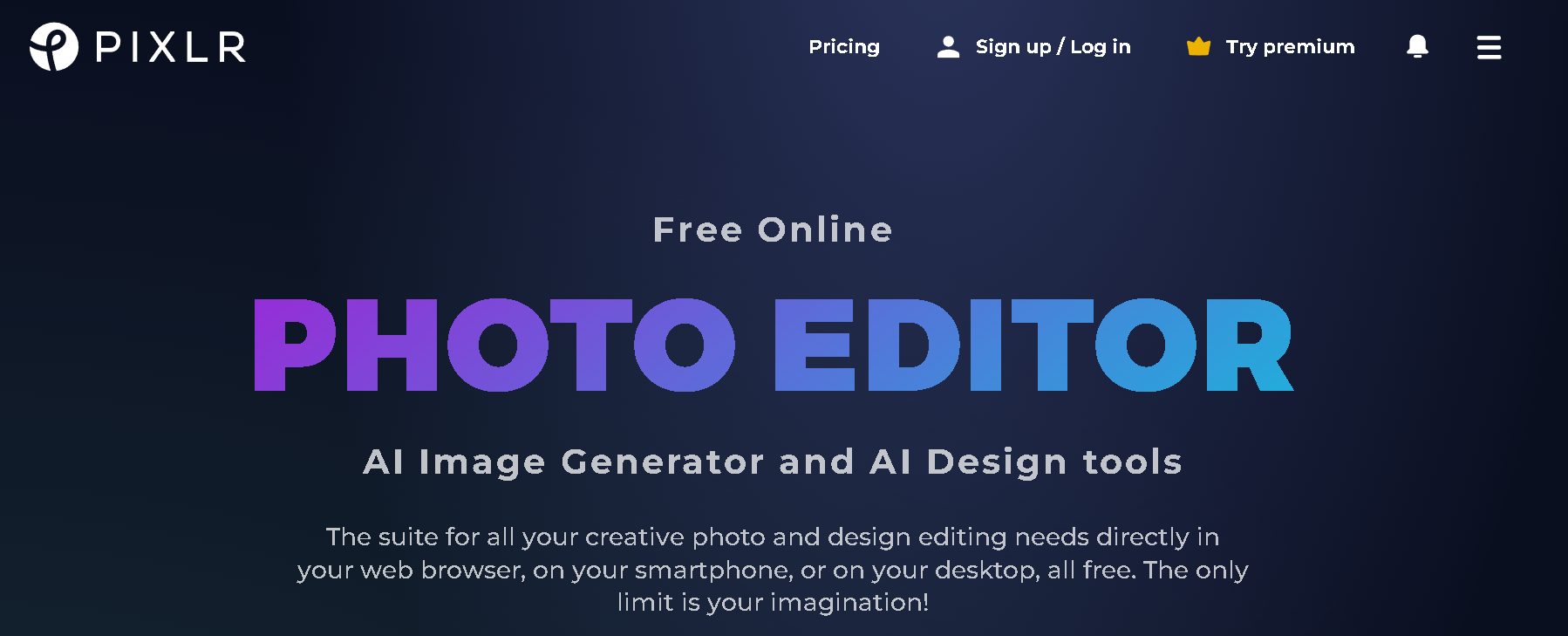 Pixlr: AI-Powered Editor