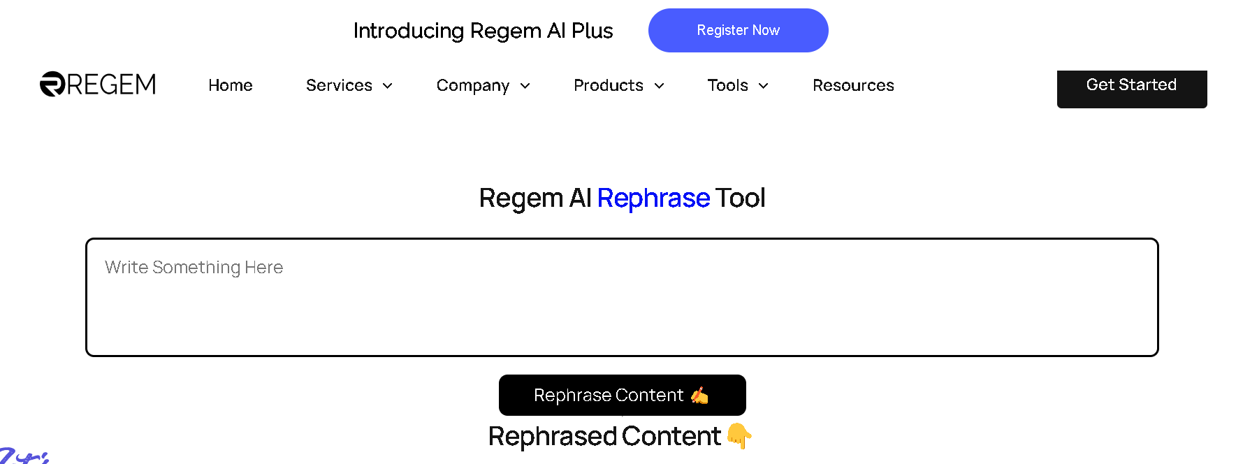 Regem AI Plus