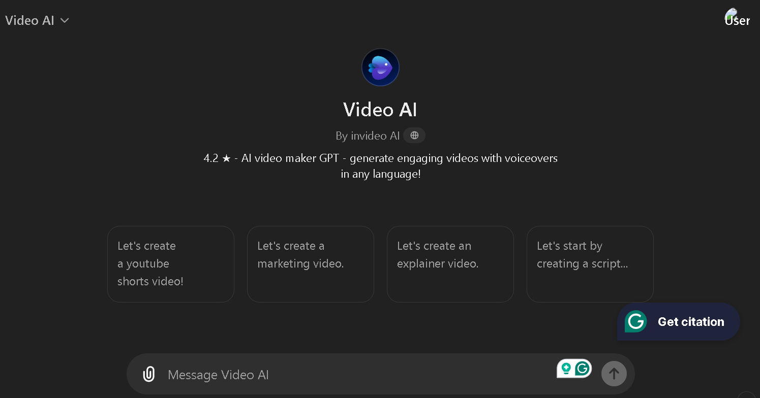 Videomaker by InVideo AI