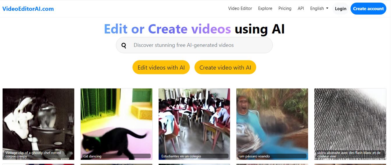 Video Editor AI