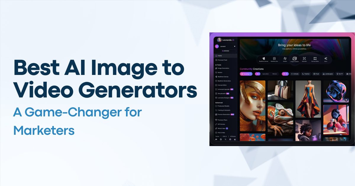 AI Image To Video Generators