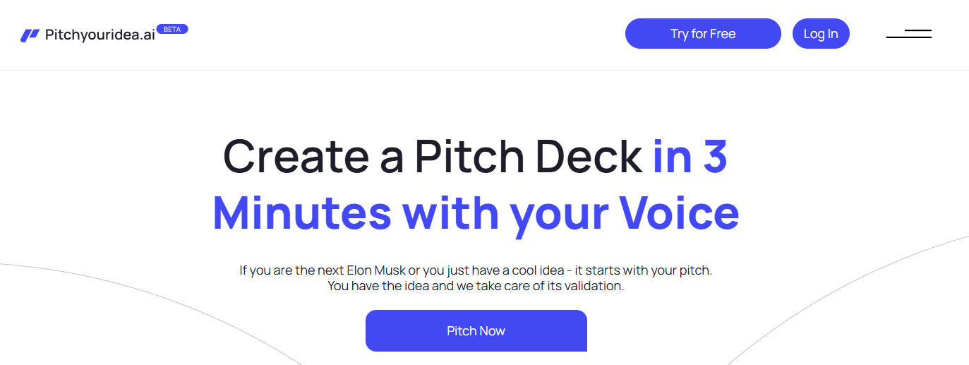 Pitchyouridea.ai