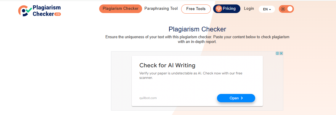 plagiarismchecker