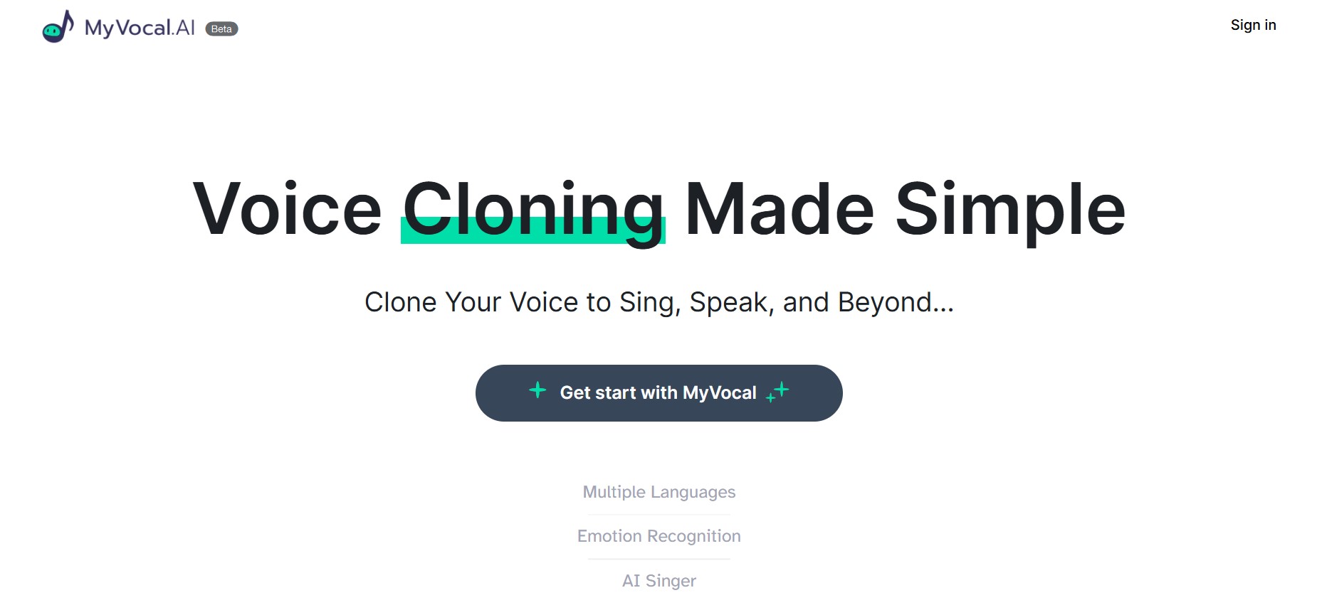 MyVocal AI