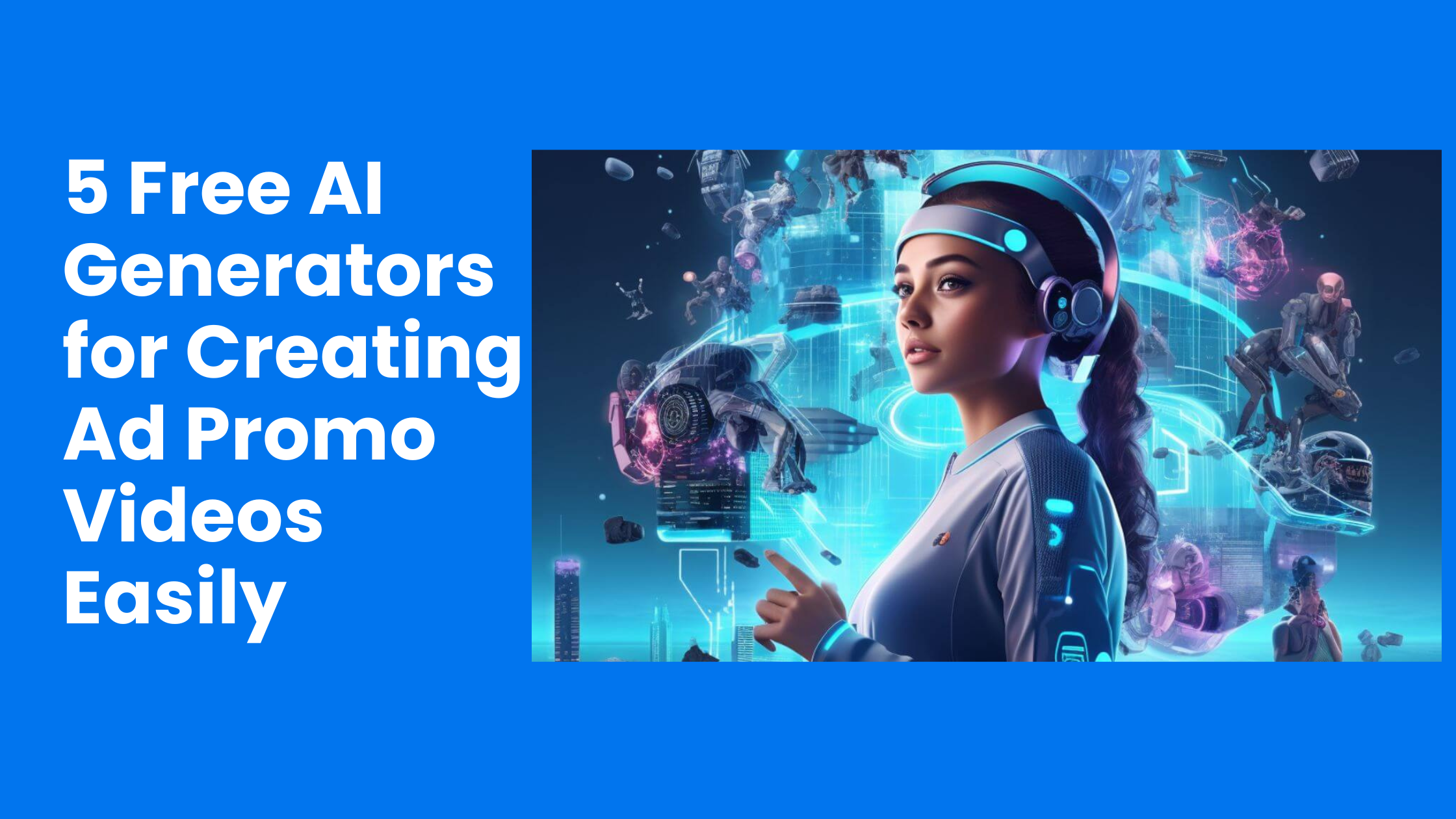 5 Free AI Generators for Creating Ad Promo Videos Easily