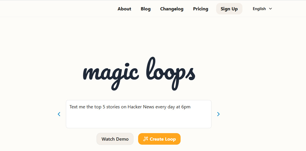 Magic Loops