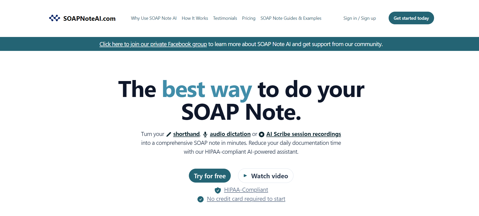 SOAP Note AI