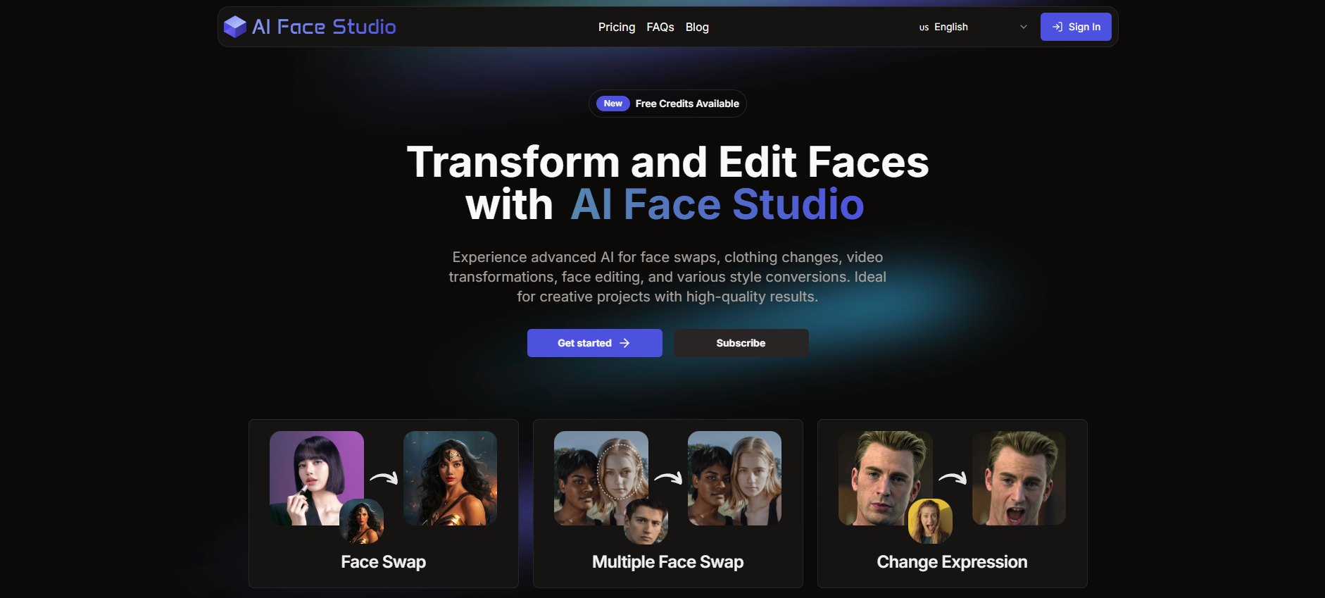 AI Face Studio