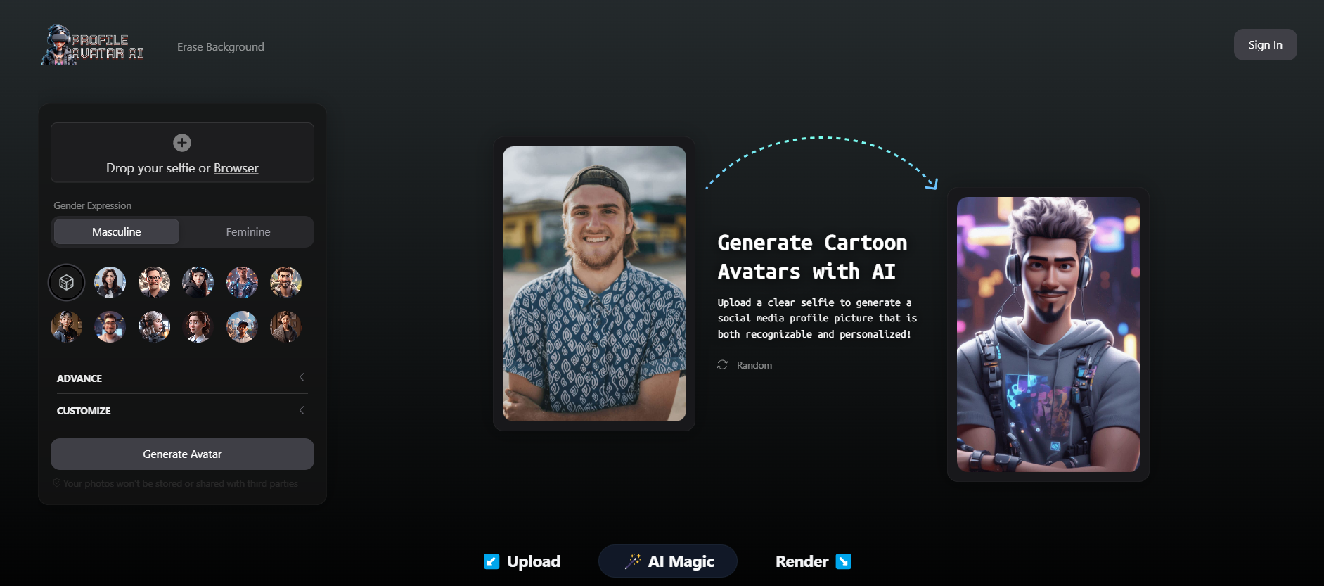 profile-avatar-ai