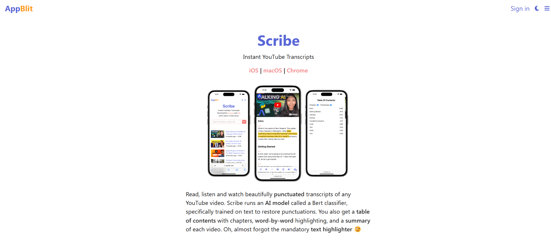 Appblit Scribe