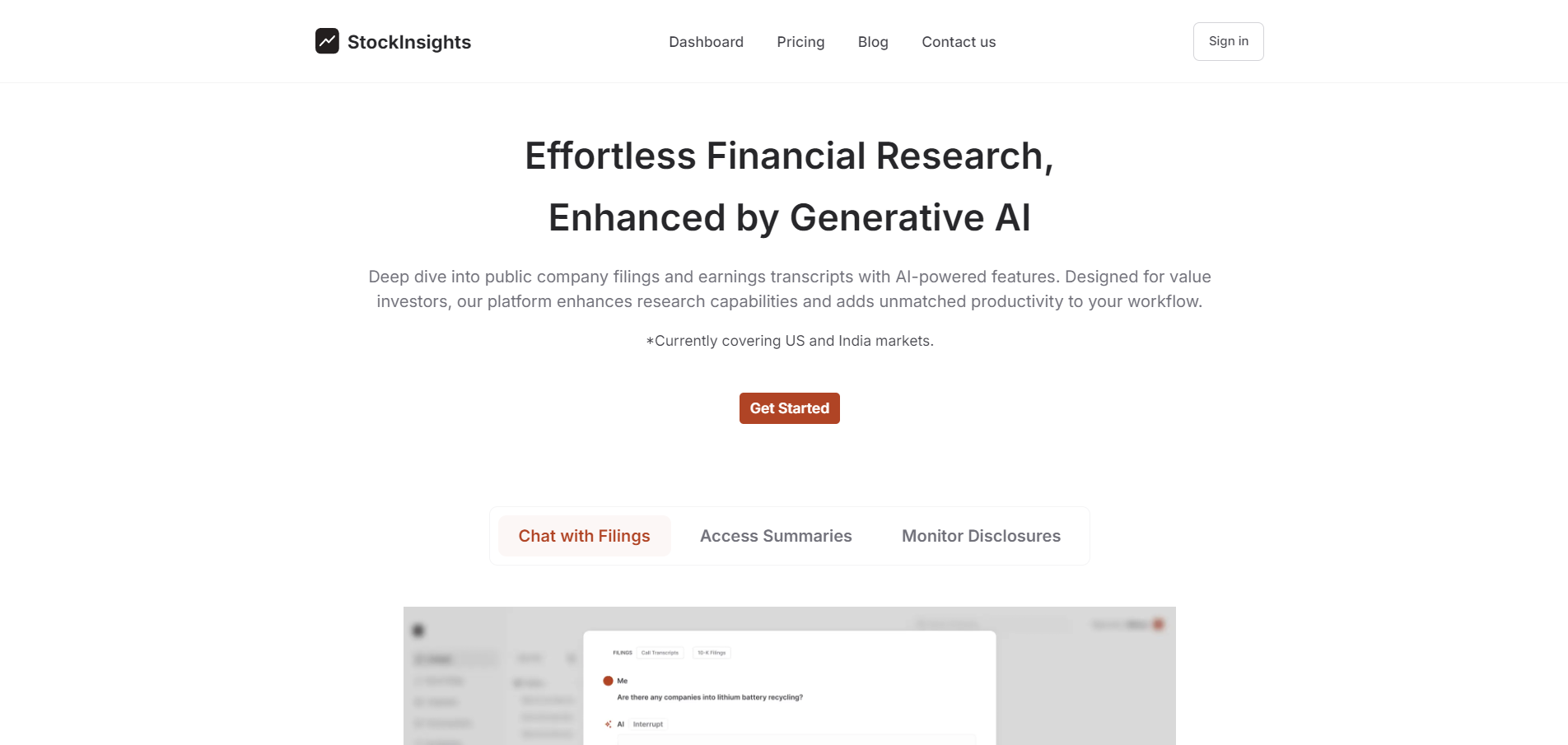 StockInsights AI