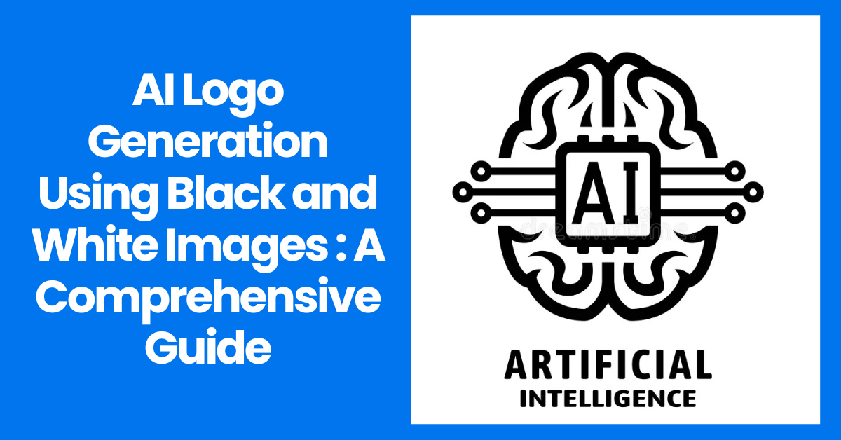 ai logo generation using black and white image