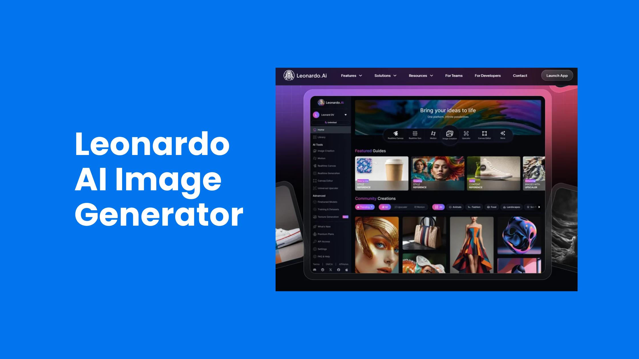 Top 5 Features Of Leonardo AI Image Generator You Must Know