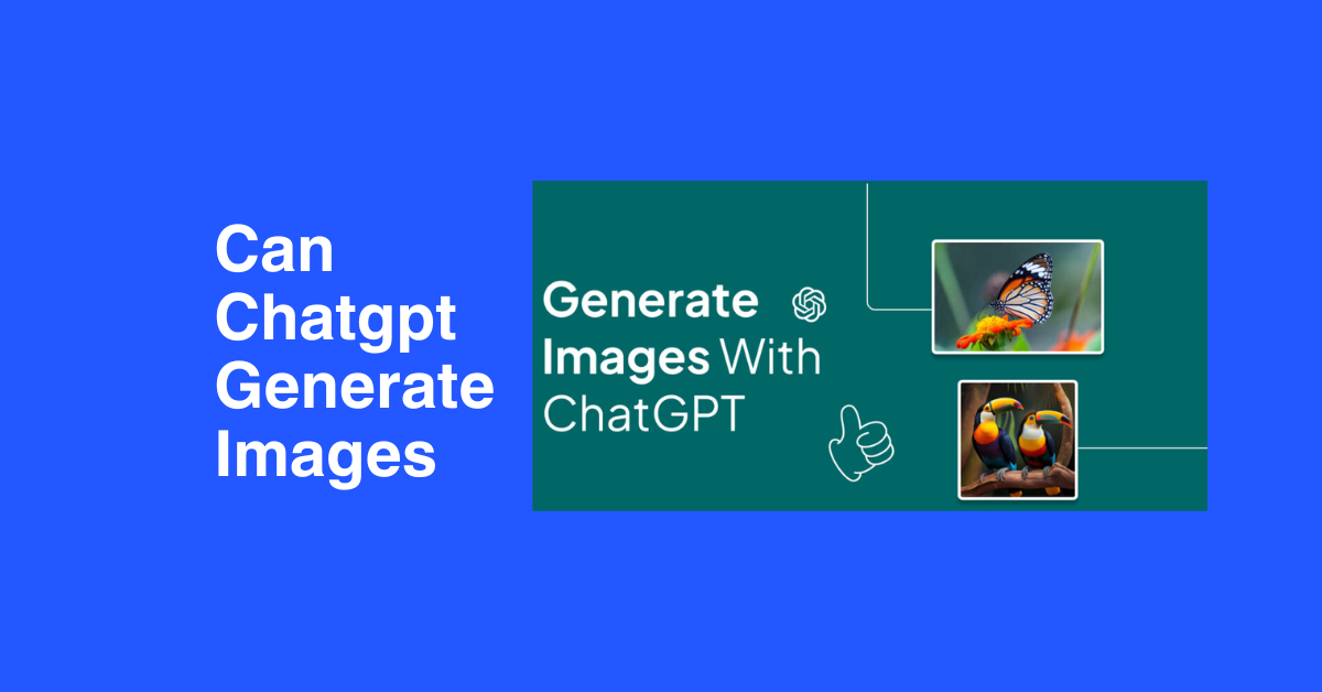 can chatgpt generate images