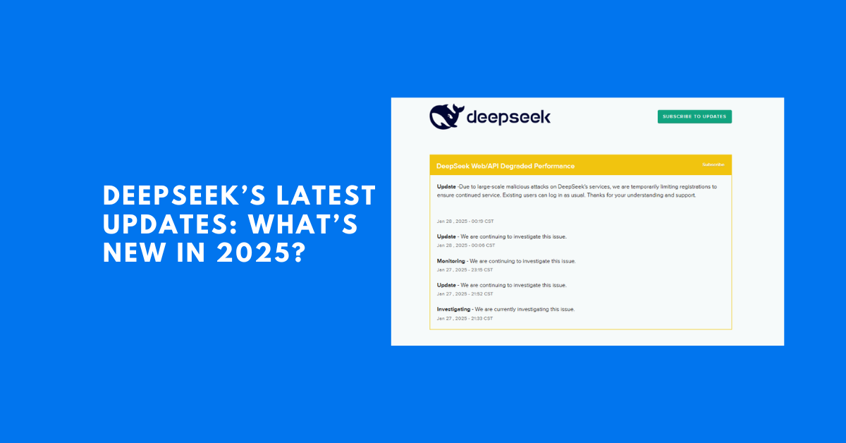 Deepseek Updates