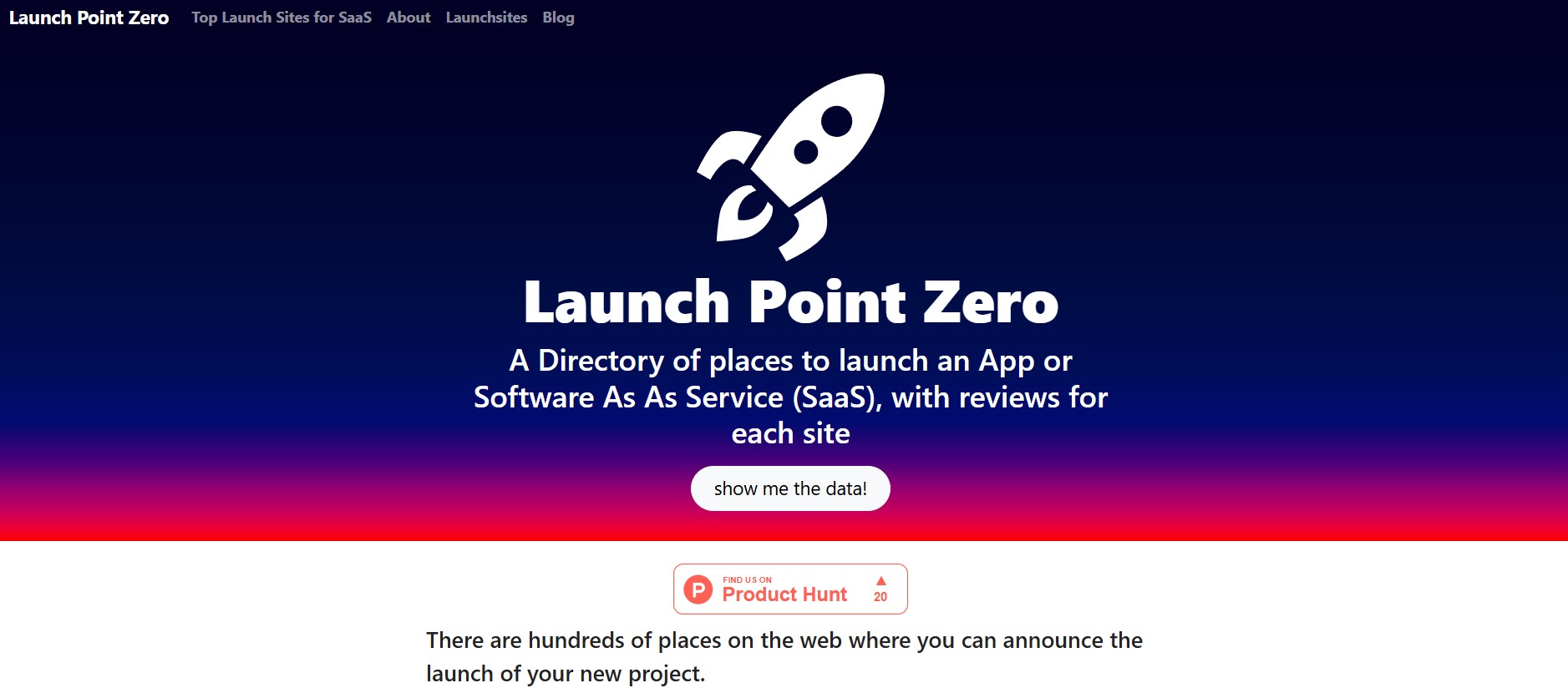 Launch Point Zero