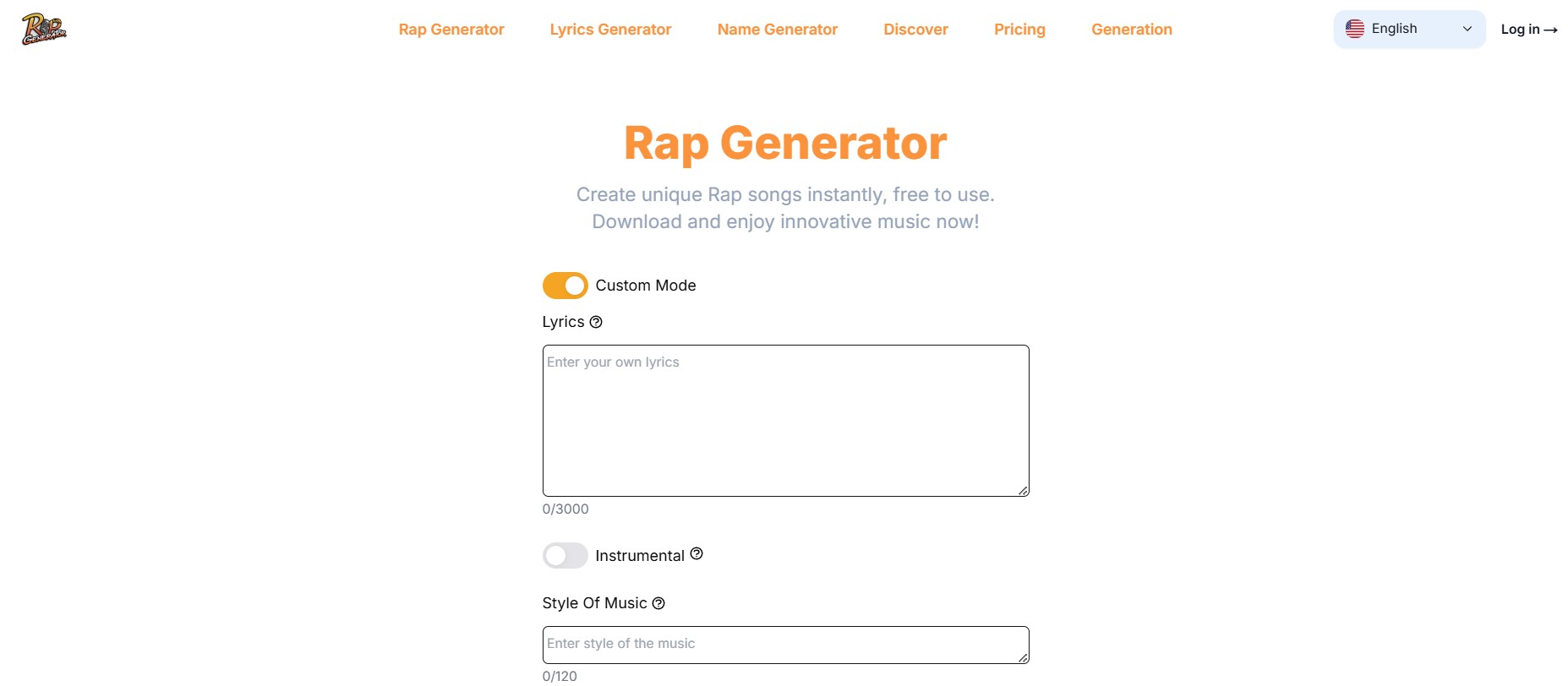 AI Rap Generator