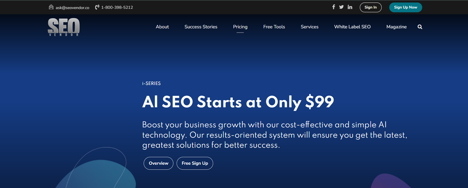 SEO Vendor CORE AI