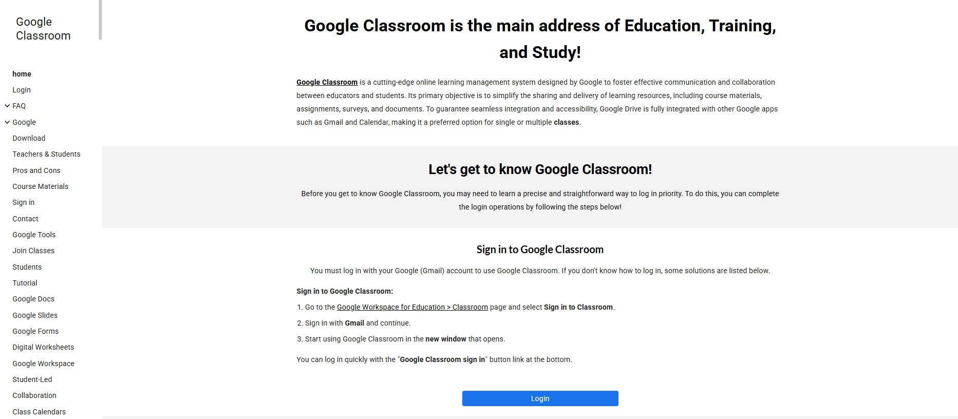 Google Classroom