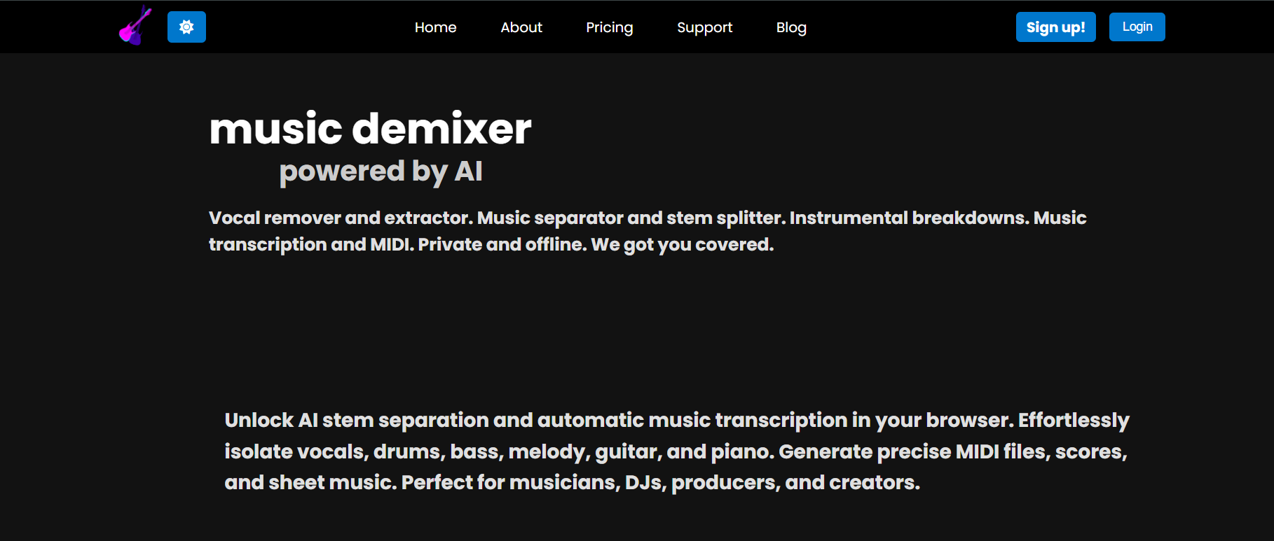 Freemusicdemixer