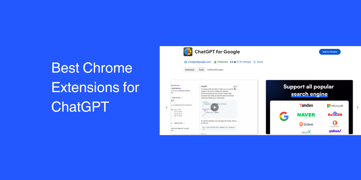 10 Must-Have Chrome Extensions to Enhance Your ChatGPT Experience