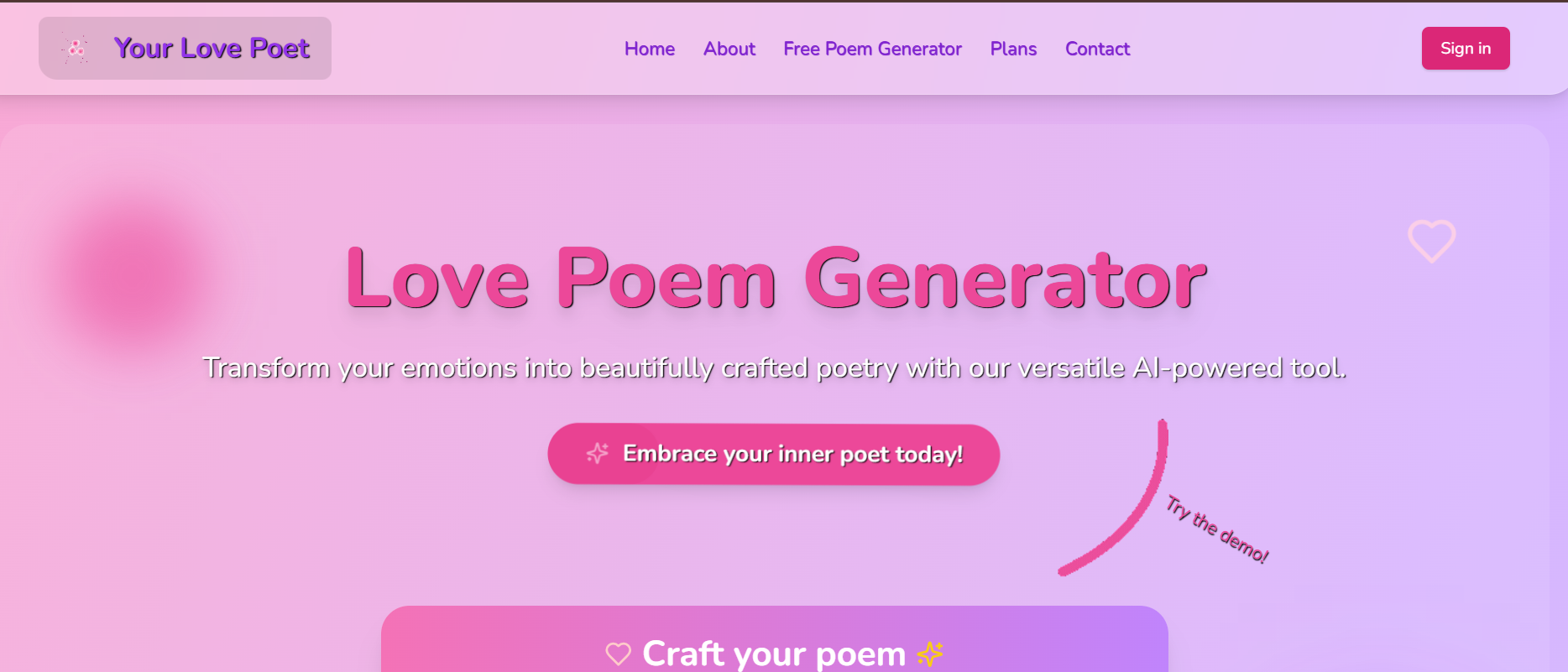 Your Love Poet