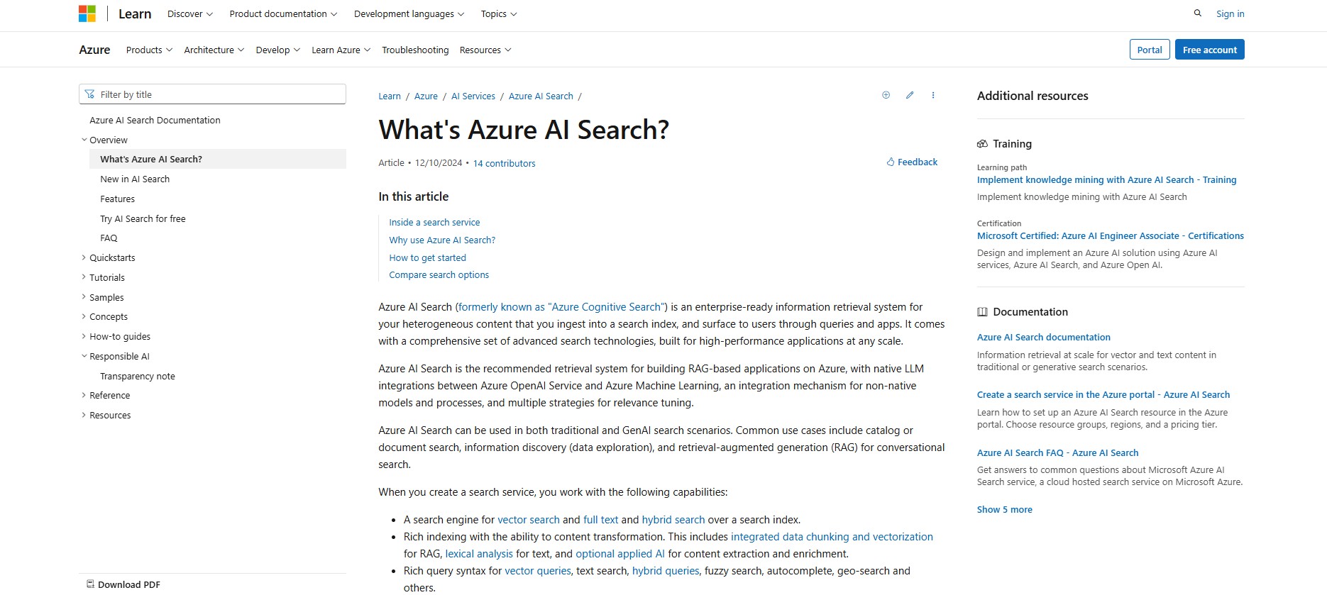 Azure AI Search