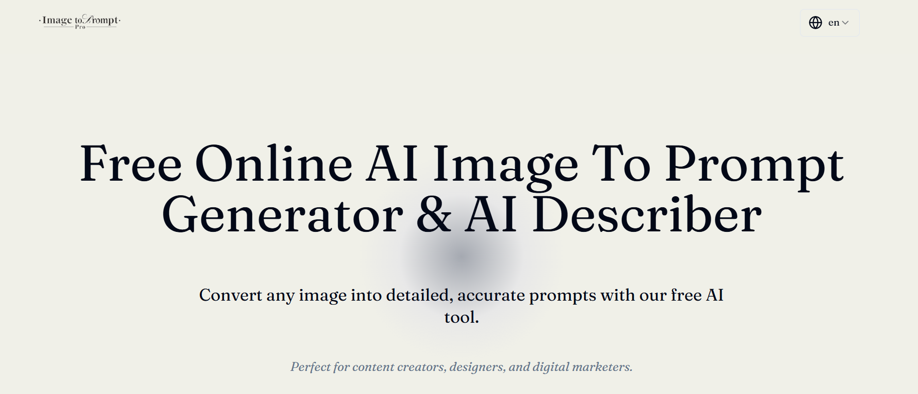 Image to rompt