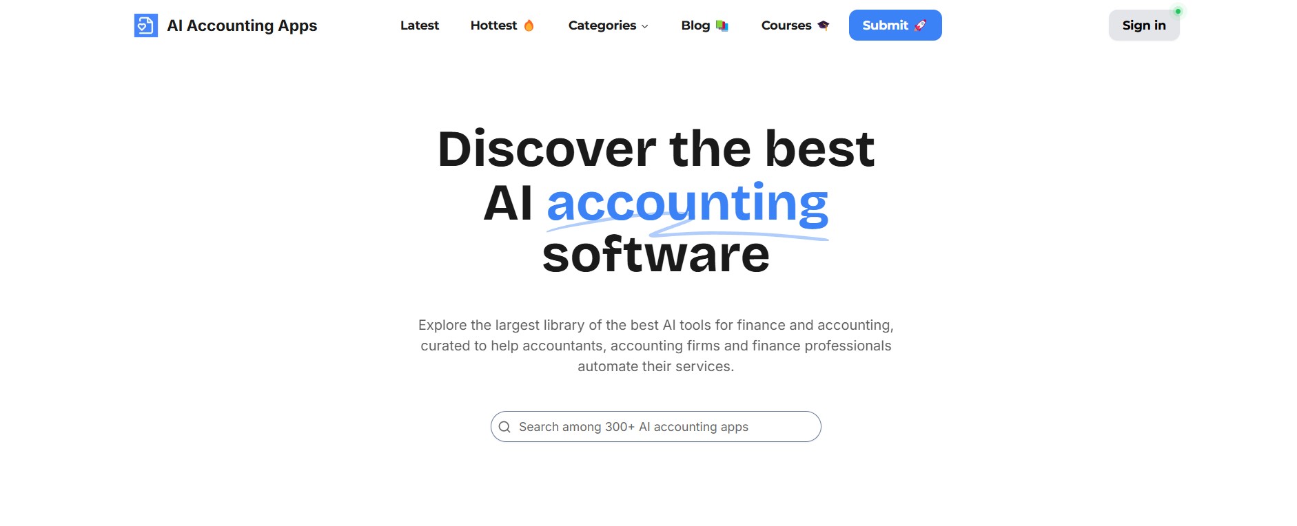 Al Accounting Apps
