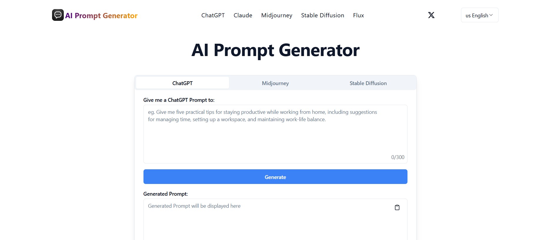 AI Prompt Generator