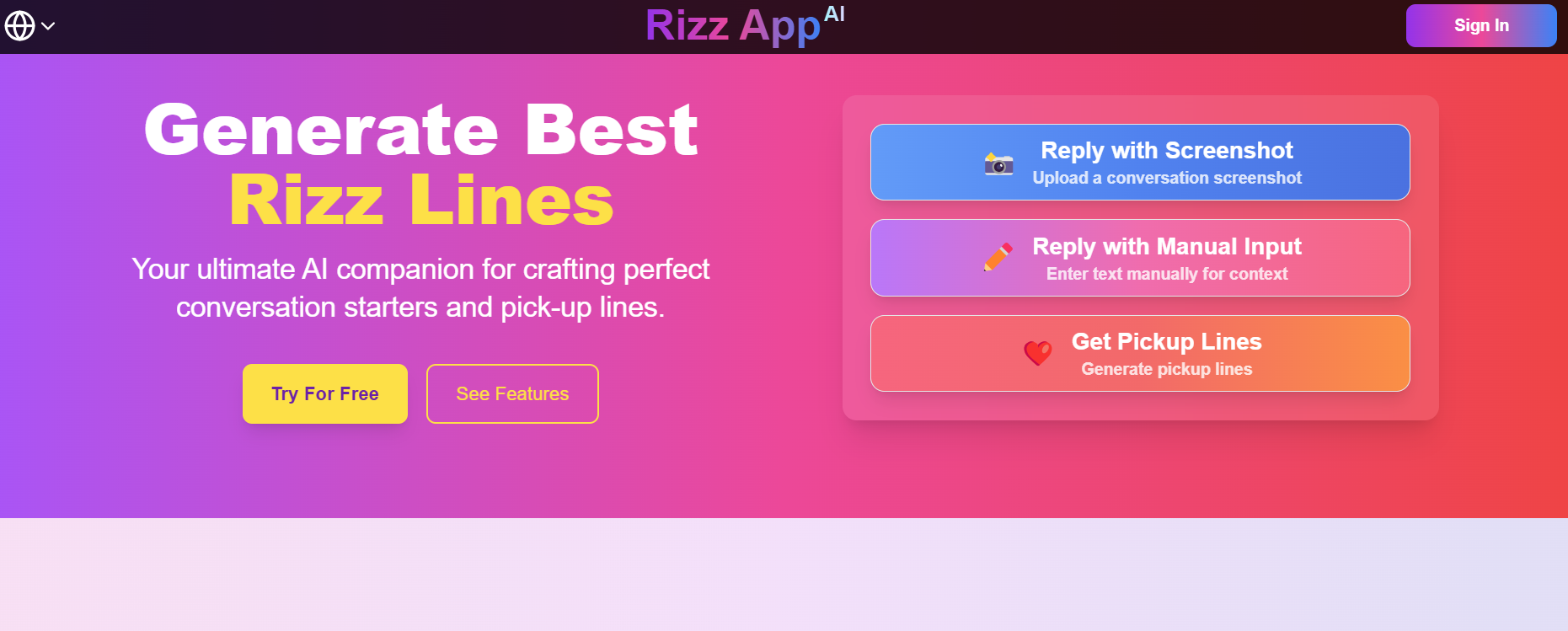 Rizz App