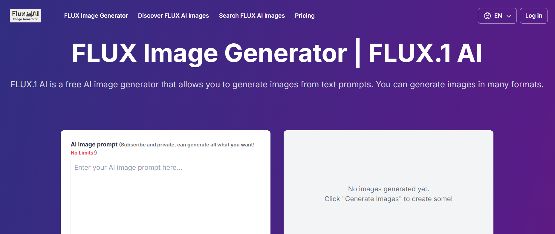 FLUX AI Image Generator