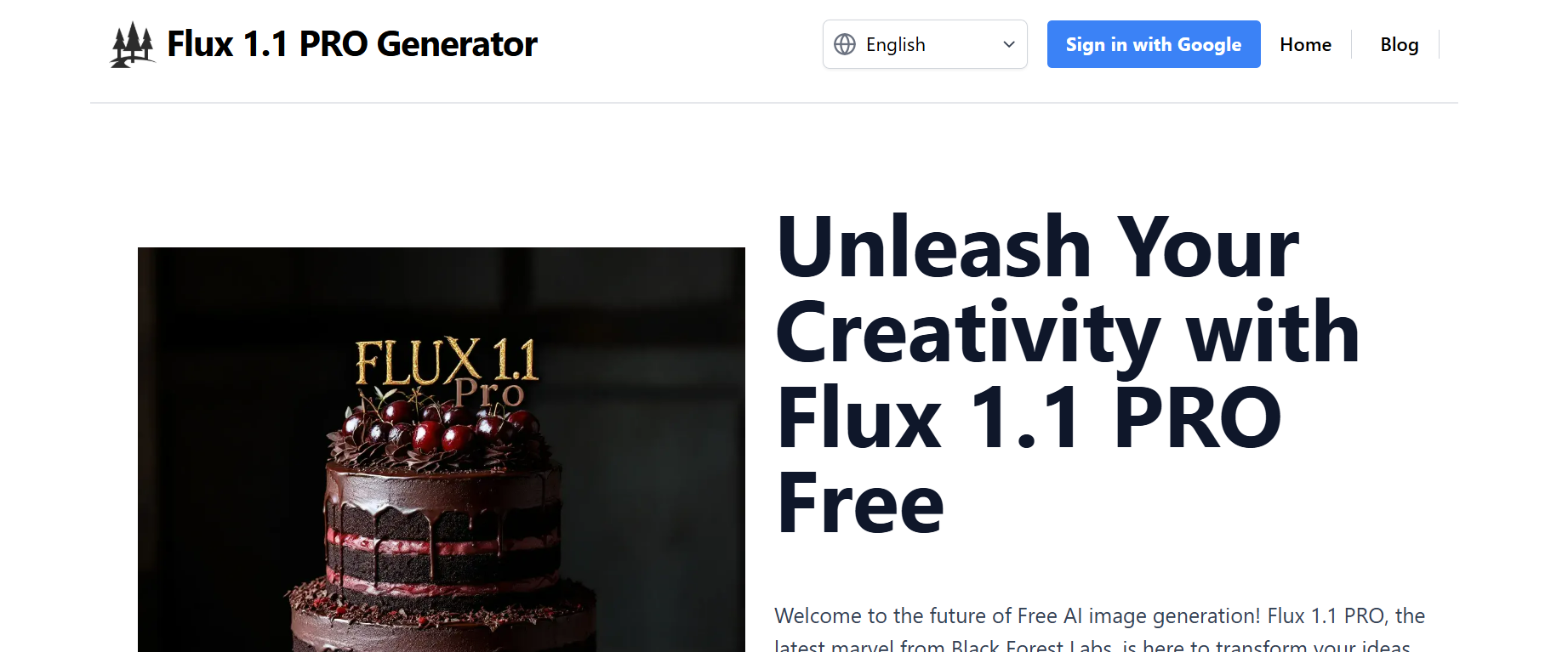 Flux 1.1 PRO Generator