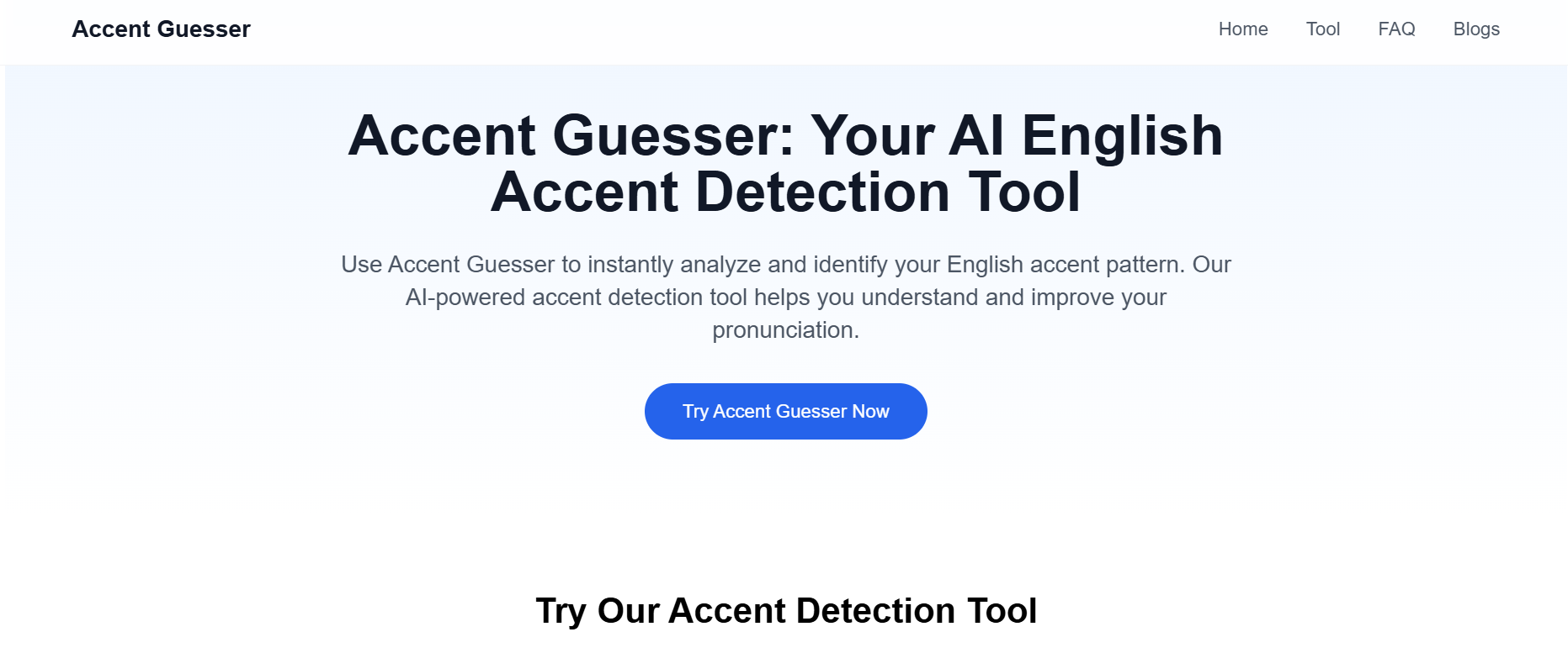 Accent Guesser