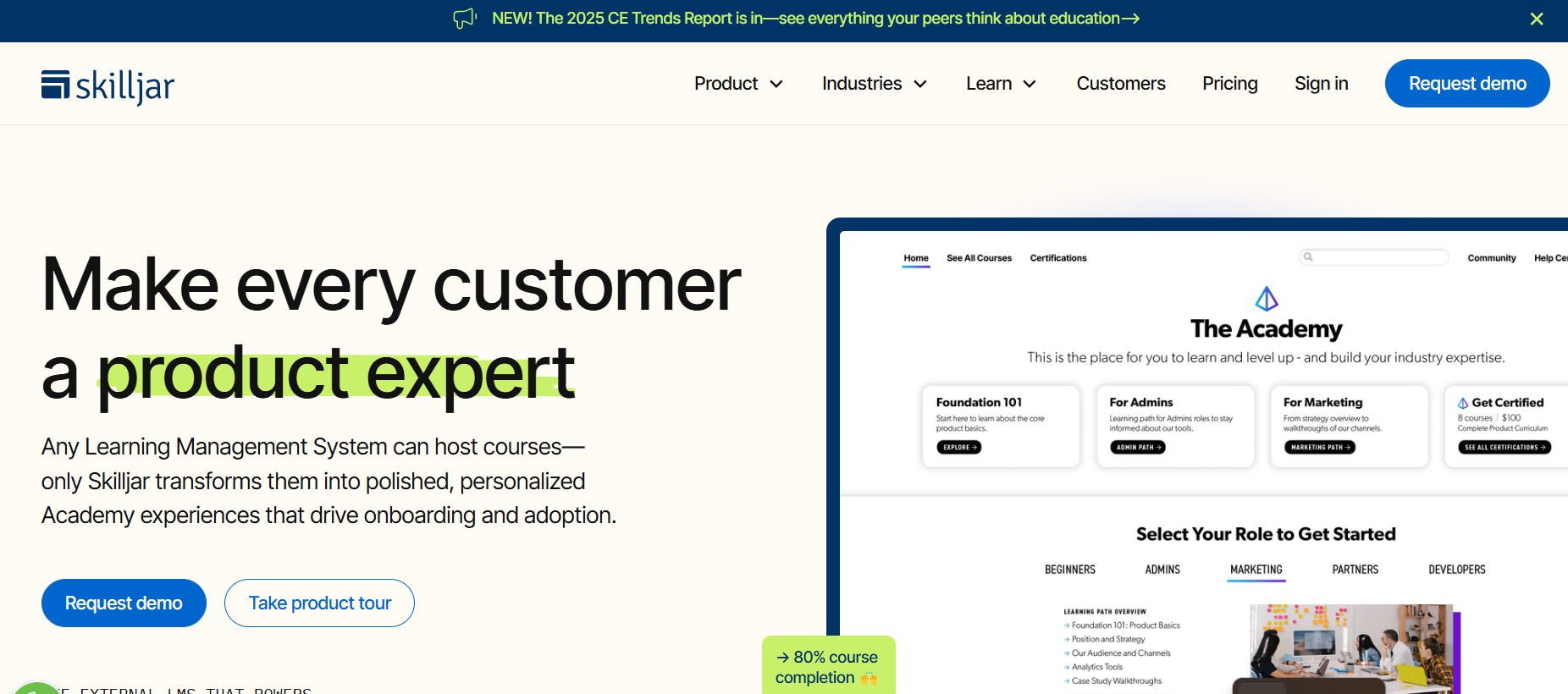 Skilljar Customer Education Platform