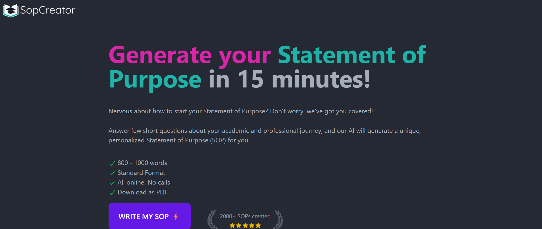Sop Creator