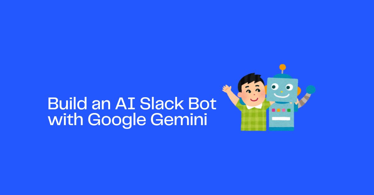 AI Slack Bot with Google gemini