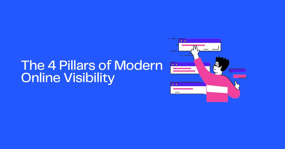 The 4 Pillars of Modern Online Visibility