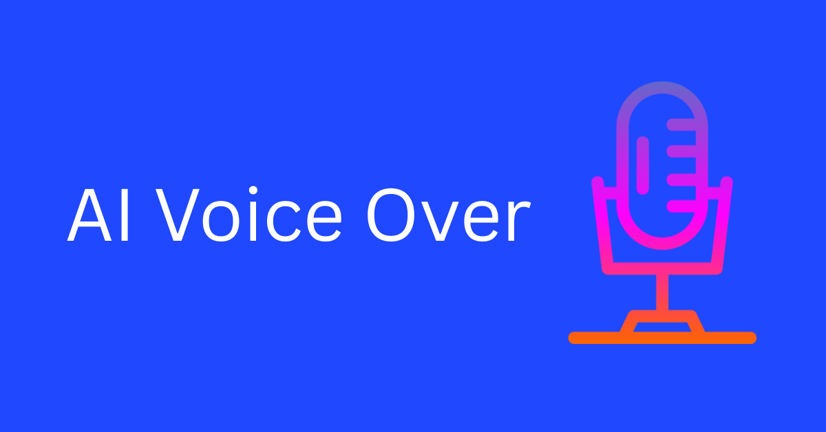 AI Voice Over