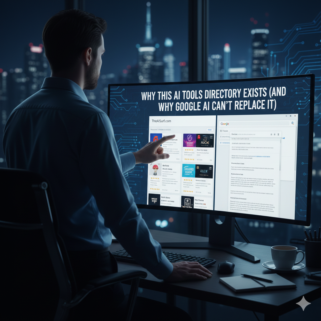Why This AI Tools Directory Exists (And Why Google AI Can’t Replace It)
