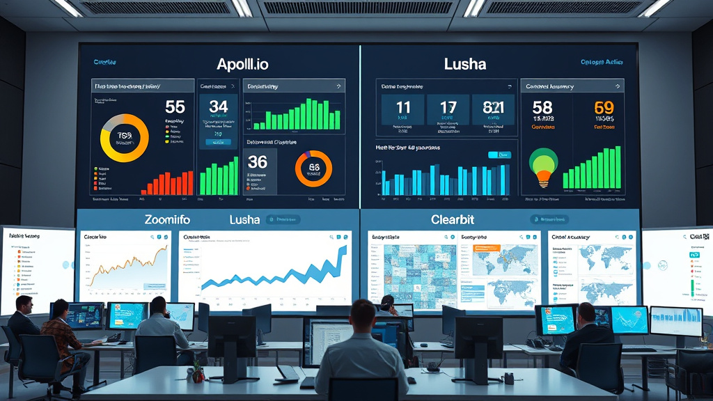 Apollo.io vs. ZoomInfo, Lusha, and Clearbit : Data Intelligence for Modern Sales and Marketing Apollo.io vs. ZoomInfo, Lusha, and Clearbit : Data Intelligence for Modern Sales and Marketing